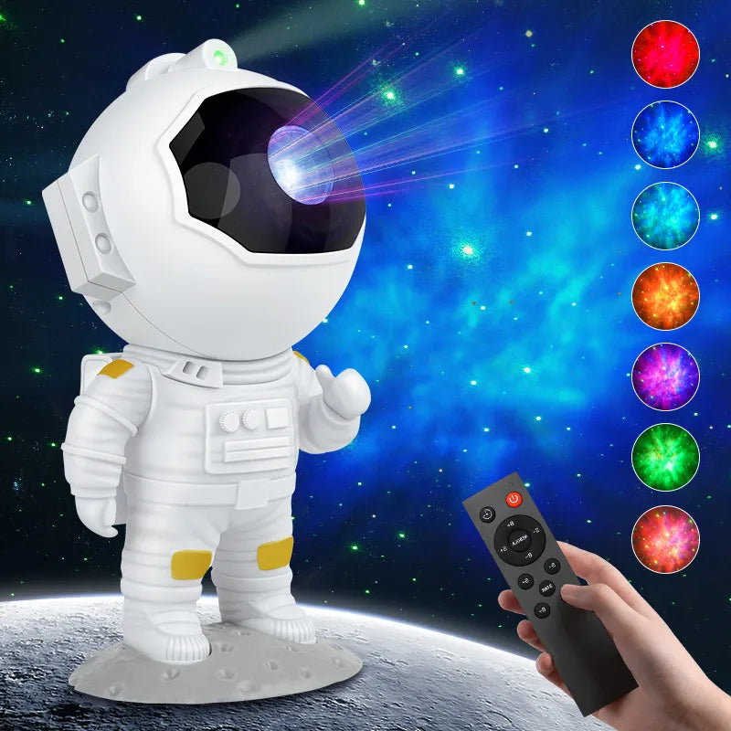 New Astronaut Galaxy Projector | LED Starry Night Lamp