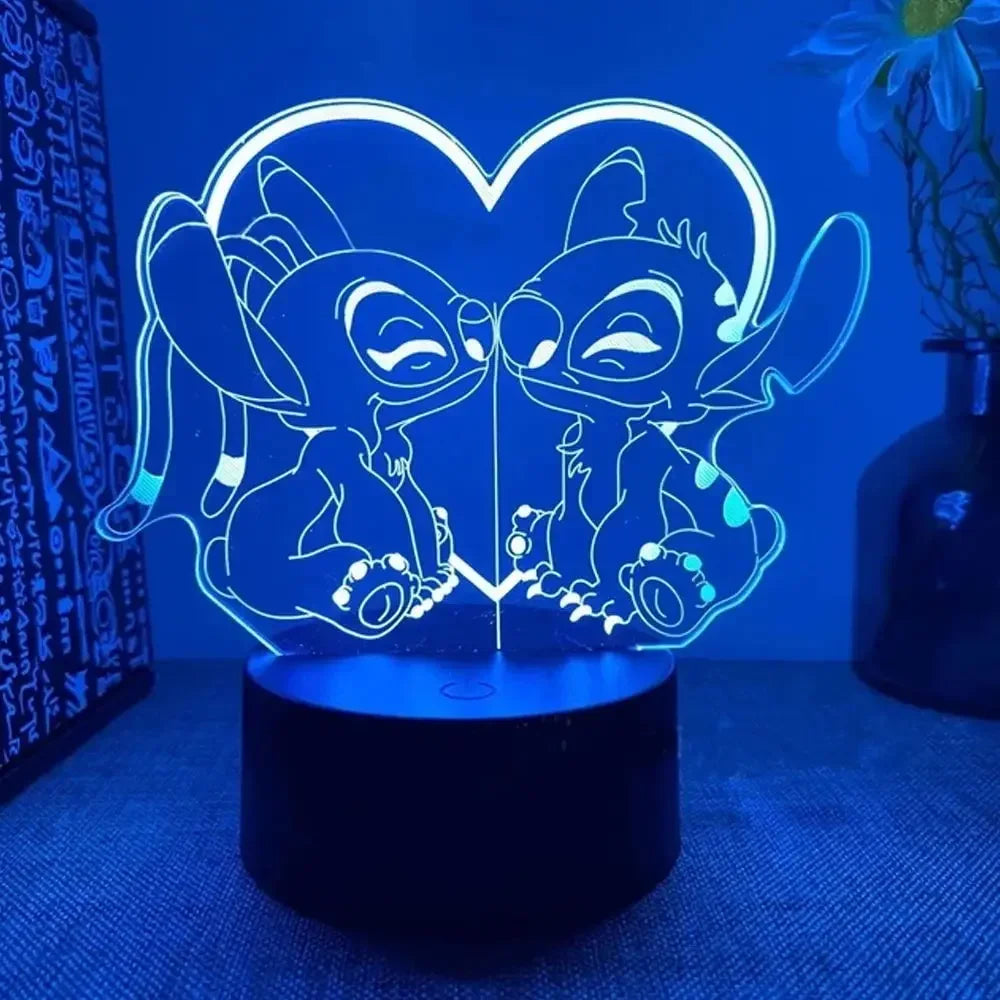 3D Stitch Lamp | Remote & Touch Control