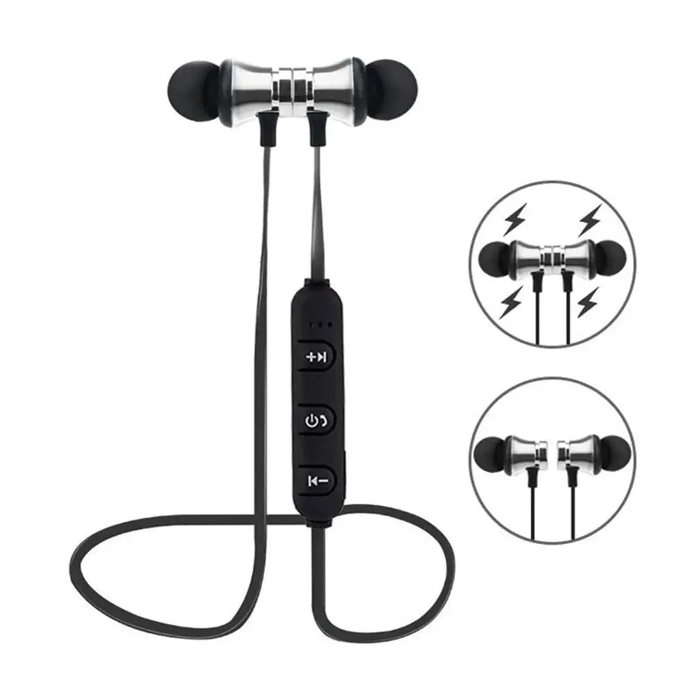 XT11 Magnetic Wireless Earbuds | Neckband with Mic