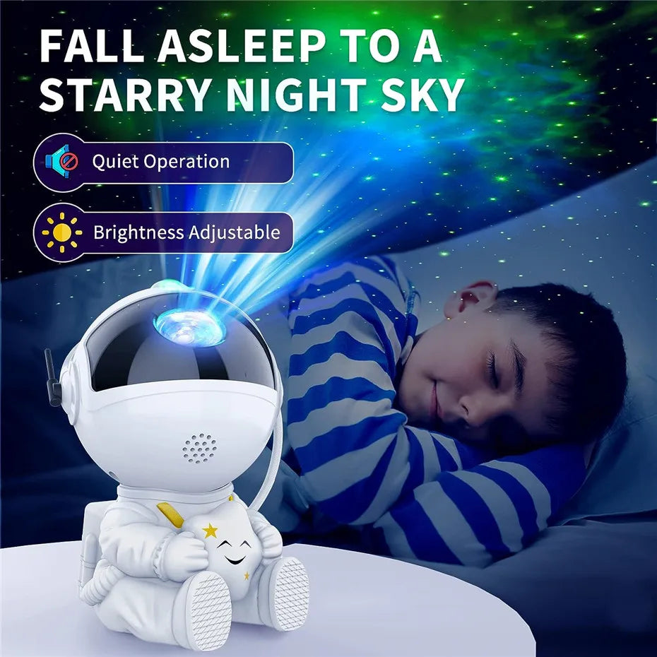 New Astronaut Galaxy Projector | LED Starry Night Lamp