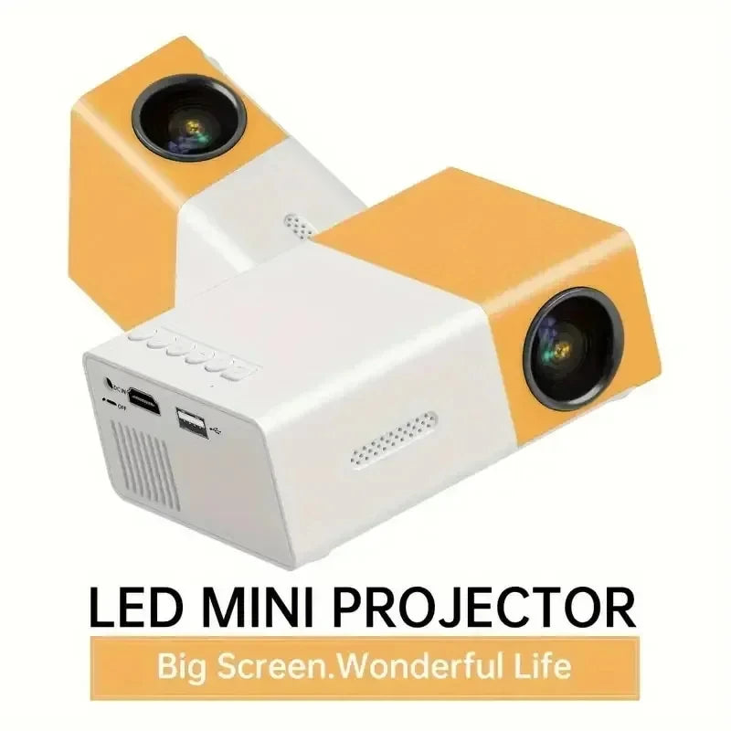 Mini Projector | Portable, 30,000 Hours, for Home & Outdoors