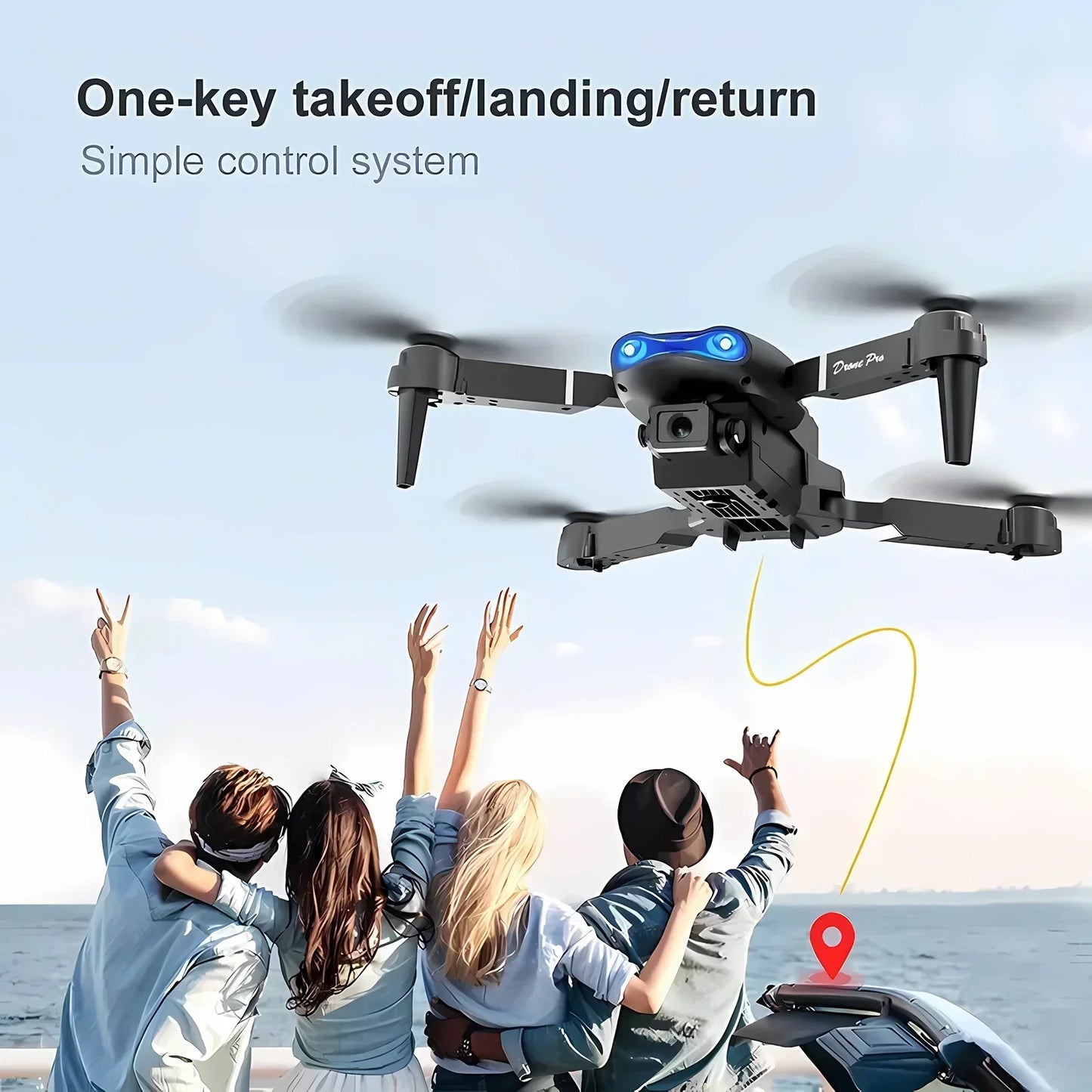 E99Pro 4K Dual Cam Drone