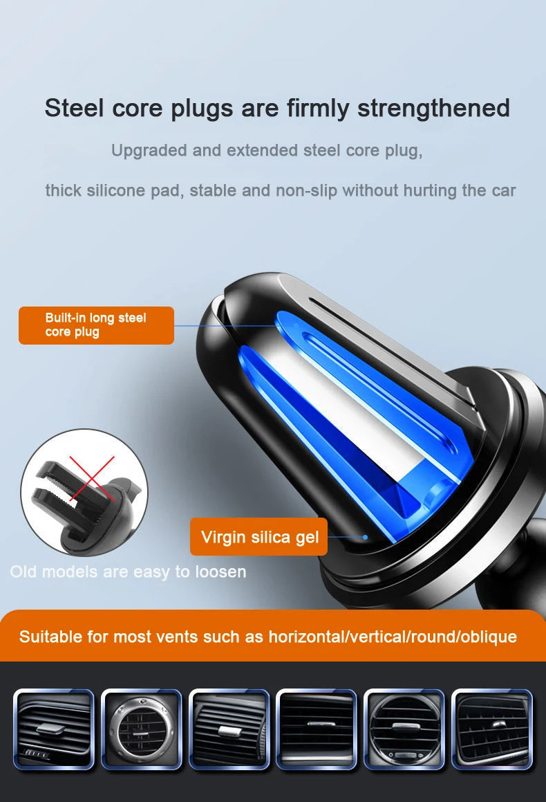 Universal Car Phone Holder | 360° Windshield & Dashboard