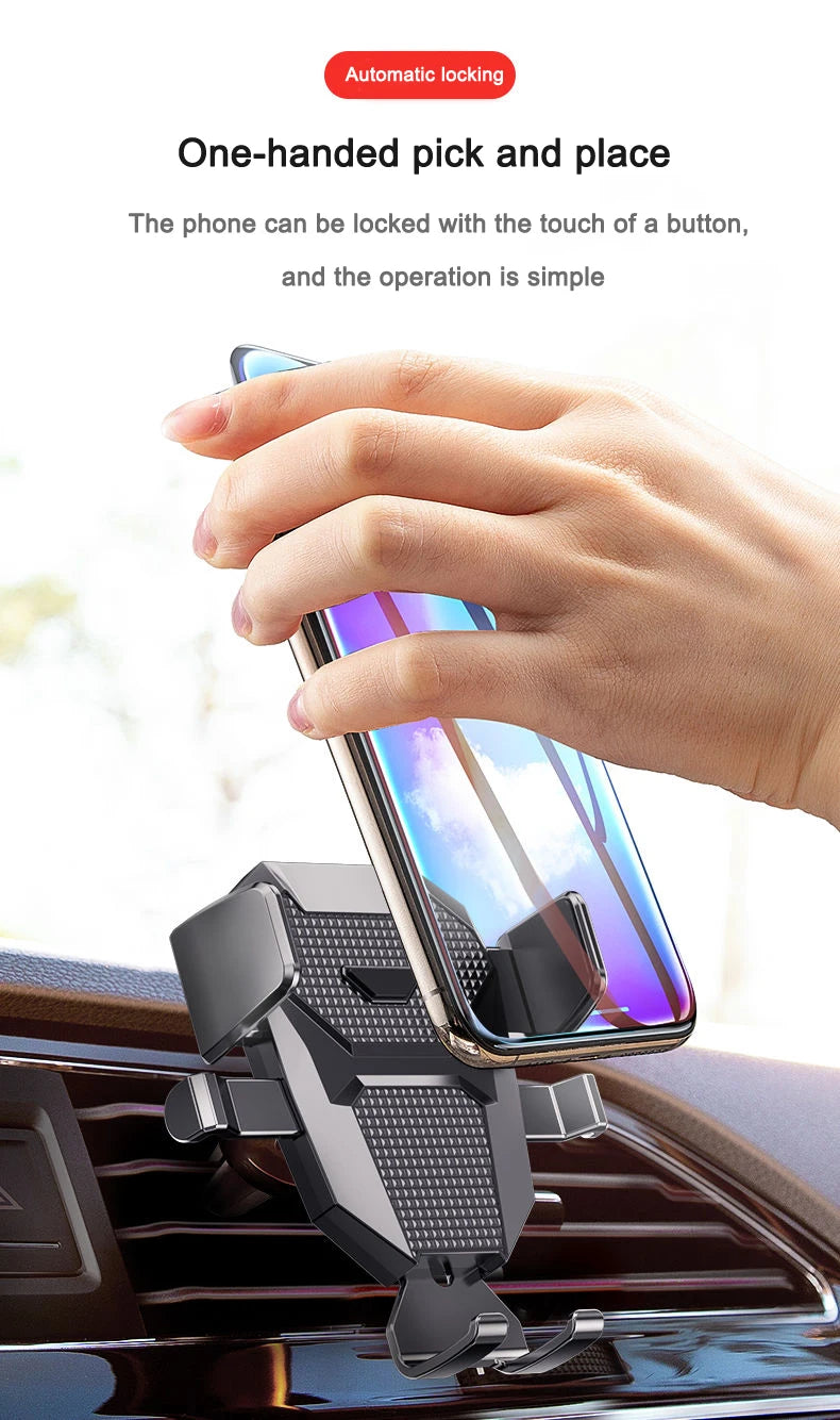 Universal Car Phone Holder | 360° Windshield & Dashboard