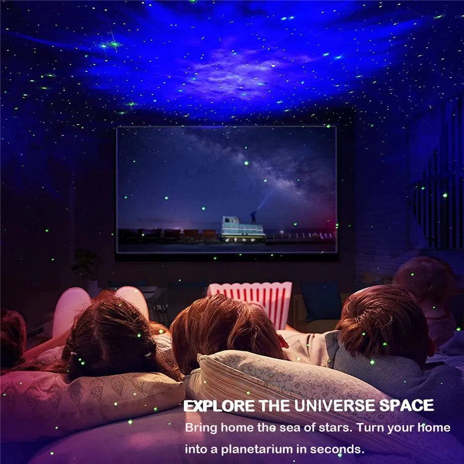 New Astronaut Galaxy Projector | LED Starry Night Lamp