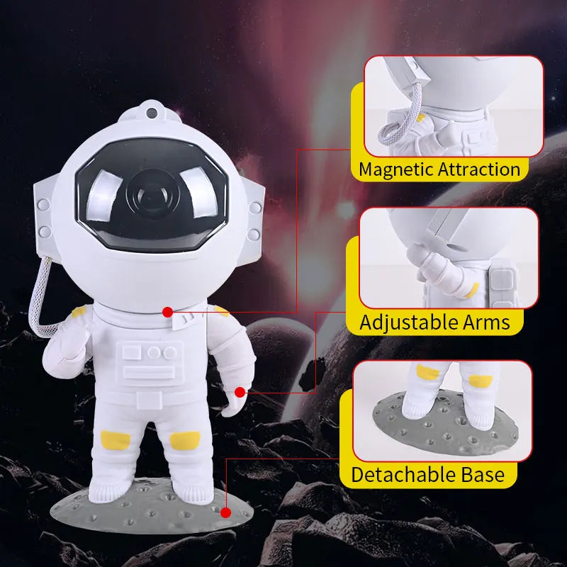 New Astronaut Galaxy Projector | LED Starry Night Lamp