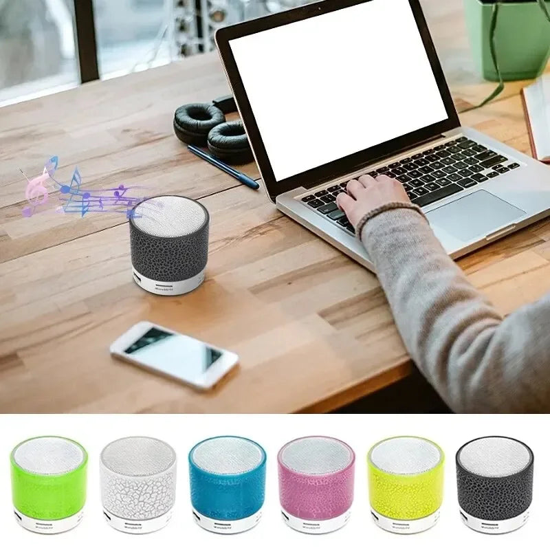 Mini Bluetooth Speaker | LED & USB