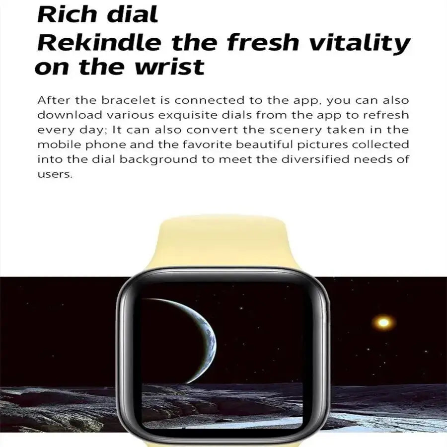 Smart Watch | Call, Music, Fitness Tracker, Custom Dial