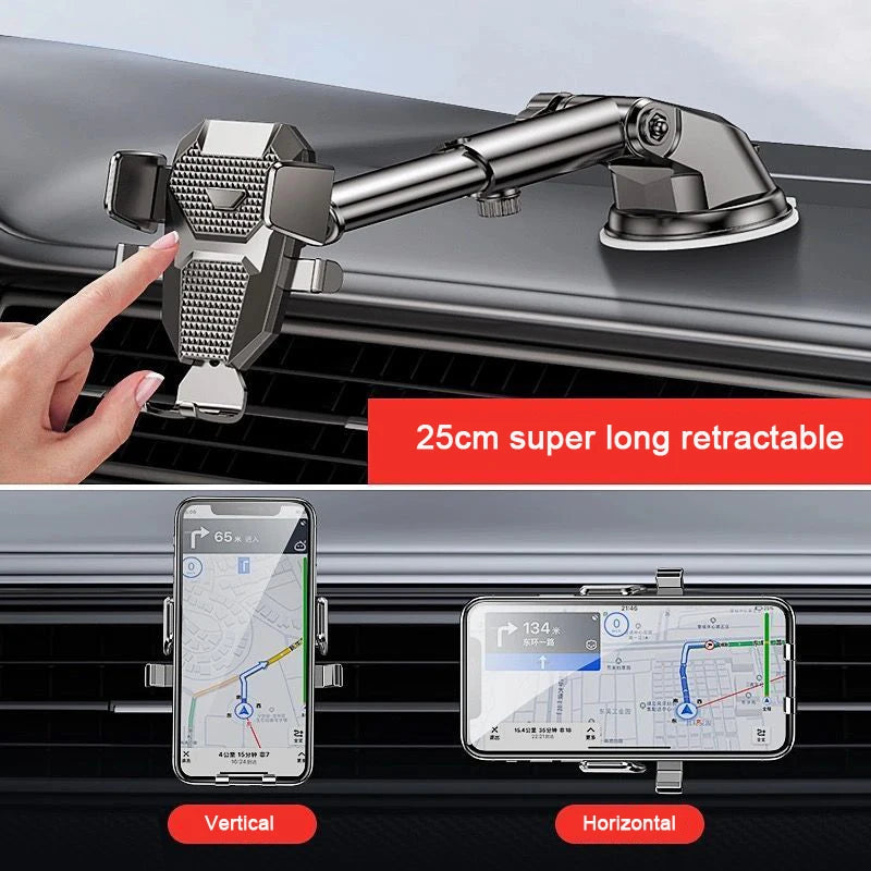 Universal Car Phone Holder | 360° Windshield & Dashboard