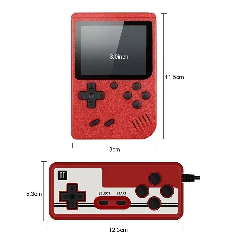 Retro Mini Handheld Game Console | 8-Bit, 500 Games