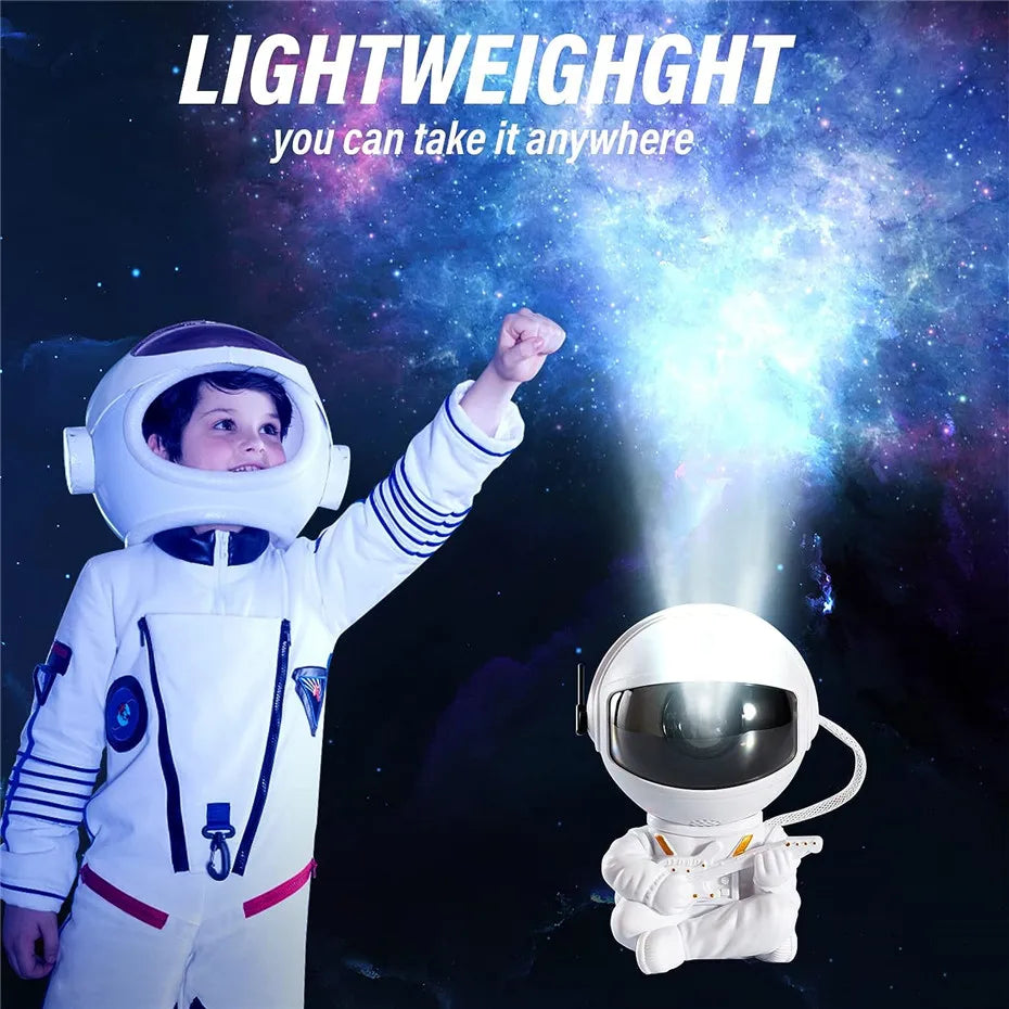 New Astronaut Galaxy Projector | LED Starry Night Lamp