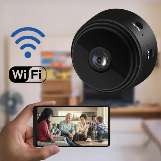 Mini Wi-Fi Security Cam | Remote Monitoring