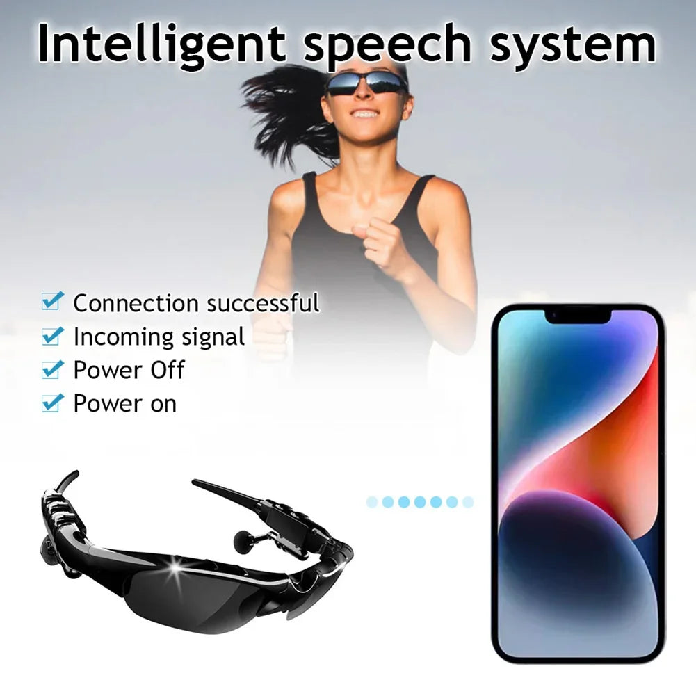 5.0 Bluetooth Audio Glasses | Surround Sound & Polarized