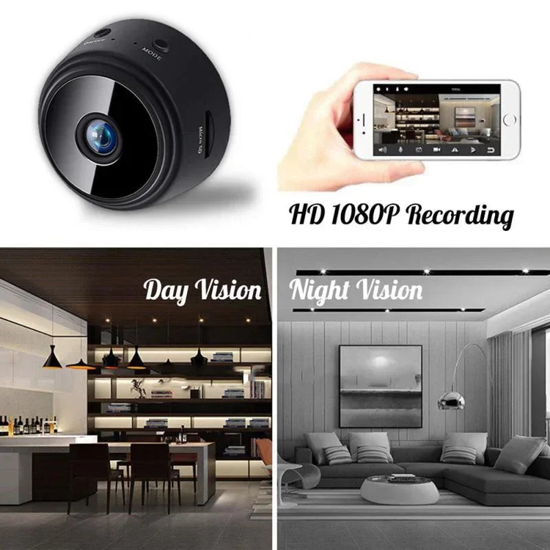 A9 WiFi Mini Camera | HD Video & Voice Recorder